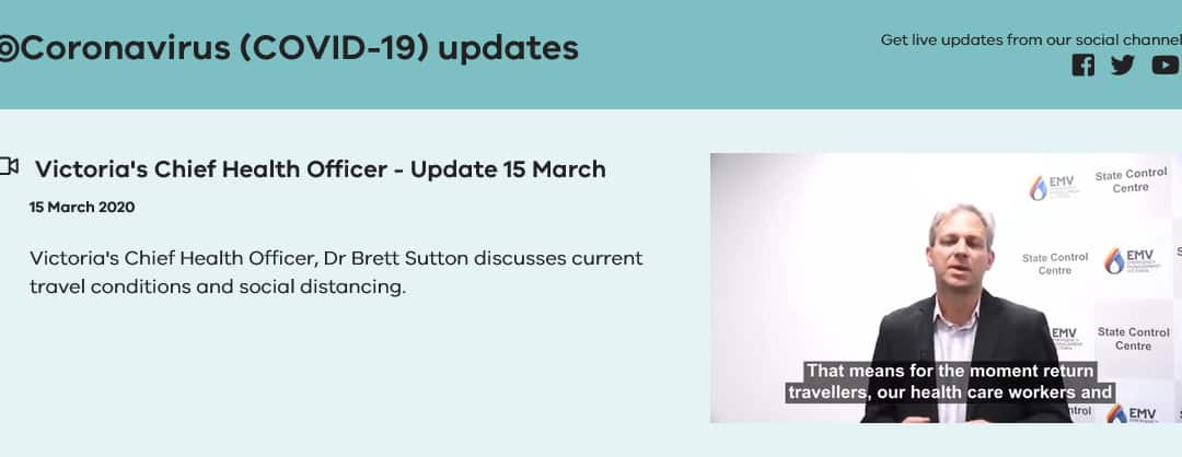 Barwon Homelessness Network Update – 17 March 2020